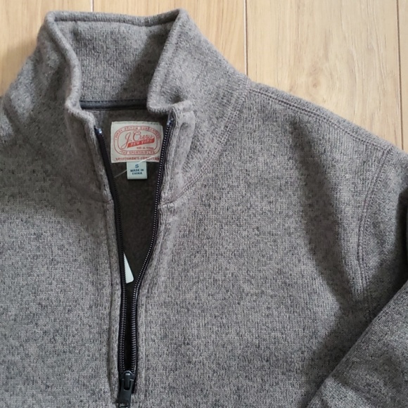 J. Crew 1/4 Zip Knit Pullover Sweater - Picture 2 of 5